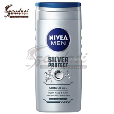 Nivea Tusfürdő Men-Silver Protect-Antibakteriális, ezüst ionokkal 250ml tusfürdők