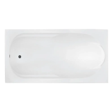 NIWELL Luxury BESCO BONA fehér színű akril egyenes kád 160x70 kád, zuhanykabin