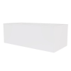 NIWELL Luxury BESCO Egyenes kád előlap - fehér 160x52