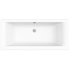 NIWELL Luxury NIWELL Petra lux slim matt fehér egyenes kád 180x80 kád, zuhanykabin