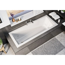 NIWELL Luxury NIWELL Wave slim egyenes kád 140x70 kád, zuhanykabin