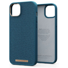 Njord Fabric Tonal hátlaptok iPhone 14 Plus kék tok és táska