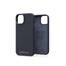Njord Genuine Apple iPhone 14 Bőr Tok - Fekete tok és táska