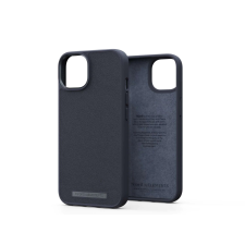 Njord Genuine Apple iPhone 14 Bőr Tok - Fekete (NA41GL00) tok és táska