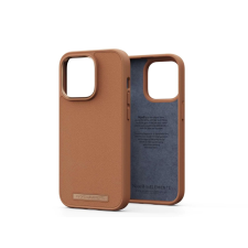 Njord Genuine Apple iPhone 14 Pro Max Bőr Tok - Barna (NA43GL04) tok és táska