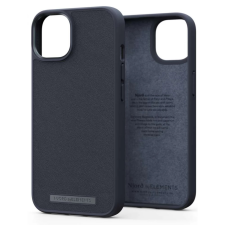 Njord Genuine bőr hátlaptok iPhone 14 Plus fekete tok és táska