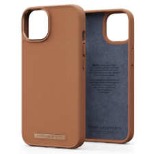 Njord Genuine bőr hátlaptok iPhone 14 Pro konyak barna tok és táska