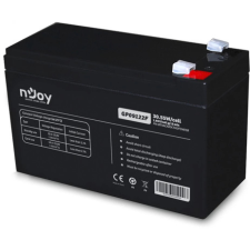 Njoy APC (NJOY) GP09122F Akkumulátor 12V/9Ah zárt, gondozásmentes Borne T2 szünetmentes áramforrás