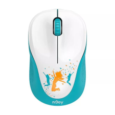 Njoy MSWL-W110-CM01B Wireless Mouse White/Blue egér