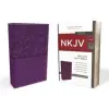  NKJV, Deluxe Gift Bible, Leathersoft, Purple, Red Letter, Comfort Print – Thomas Nelson