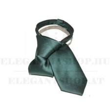  NM Állítható szatén gyerek/női nyakkendő - Sötétzöld nyakkendő