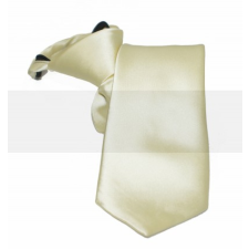  NM Állítható szatén gyerek/női nyakkendő - Világosarany nyakkendő