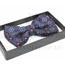  NM Díszdobozos csokornyakkendő - Sötétkék mintás ajándéktárgy