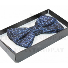  NM Díszdobozos csokornyakkendő - Sötétkék mintás ajándéktárgy
