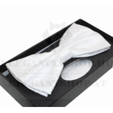  NM Díszdobozos mintás csokornyakkendő szett - Fehér mintás ajándéktárgy