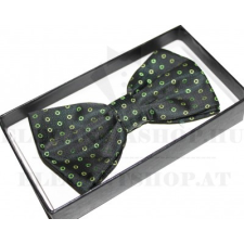  NM Díszdobozos szatén csokornyakkendő - Sötétzöld pöttyös ajándéktárgy