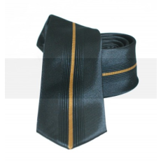  NM slim nyakkendő - Arany csíkos
