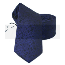  NM slim nyakkendő - Sötétkék mintás