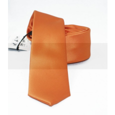  NM slim szatén nyakkendő - Narancs