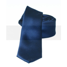  NM slim szatén nyakkendő - Sötétkék nyakkendő