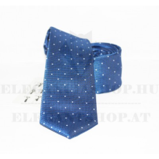  NM slim szövött nyakkendő - Kék pöttyös