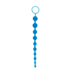 NMC Oriental Jelly Butt Beads 10.5 blue kéjgolyó