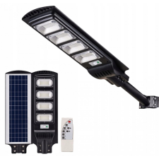 NNLED LED napelemes utcai lámpa 1500W 6500K lámpa tartóval és távirányítóval kültéri világítás