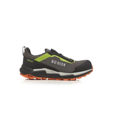 NO RISK athletic low fls S3L CI HRO SR védőcipő zöld-narancs -46 munkavédelmi cipő