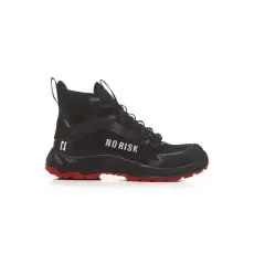 NO RISK x-treme mid S3L HI CI FO SR védőbakancs fekete-piros -46
