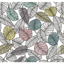  Noblessa Leaves asztalterítő 1,4 m x 20 m méteráru lakástextília