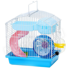  Nobleza Hörcsögketrec 23x17x24,5cm kék 31924 ketrec, szállítóbox rágcsálóknak