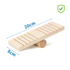 Nobleza | Libikóka kisállatoknak természetes fából (madár, hörcsög) - 20x8x4,5 cm játék madaraknak
