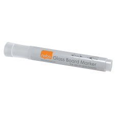 NOBO 3mm Üvegtábla marker - Fehér (4 db / csomag) filctoll, marker