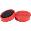 NOBO Fehértábla mágnes 10db, 38mm átmérő, piros (1915314)