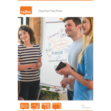 NOBO flipchart papír, 50 lap, 95,5 × 65 cm flipchart papír