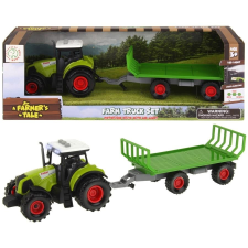 Nobo Kids Traktor szalmaszállítóval autópálya és játékautó