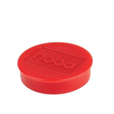 NOBO Mágneskorong, erős, 38 mm, 10 db, NOBO, piros mágneskorong, mágnesszalag