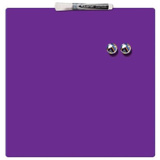 NOBO Üzenőtábla, mágneses, írható, lila, 36x36 cm, NOBO/REXEL mágnestábla