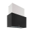 Nodor NorBreeze CUBE GLASS ECO 90 BKFali páraelszívó LED világítás 1 db motor, 1200 m3/h, 50-67 dB zajszint, 90 cm széles, A Energiaosztály
