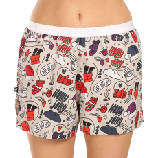  Női bő szárú boxeralsók Represent Gigi Holly Jolly Gigi Holly Jolly (R3W-BOX-0718) M