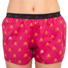  Női bő szárú boxeralsók Represent small bones burgundi (R0W-BOX-0704) M női alsó