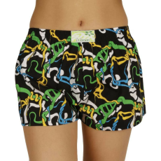  női bő szárú boxeralsók Styx art klasszikus gumipánt jungle (K956) S