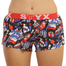 Női bő szárú boxeralsók Styx art sportgumi 25 év (T1454) XL női alsó