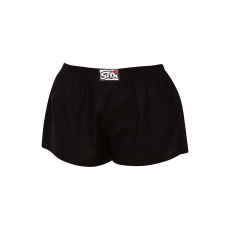  női bő szárú boxeralsók Styx klasszikus gumipánt fekete (K960) M
