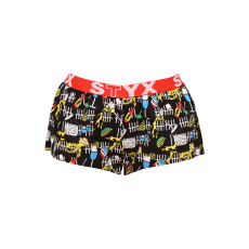  Női bő szárú boxeralsók Styx művészet sport party gumi (T1251) M