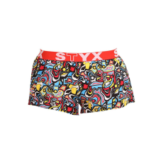  Női bő szárú boxeralsók Styx művészet sportos gumipánt vázlat (T1254) XL