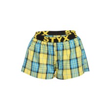 Női bő szárú boxeralsók Styx sportos gumipánt többszínű (T1002) XL női alsó