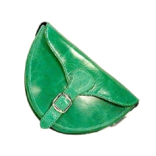 Női bőr váll-és övtáska (zöld) ajándéktárgy
