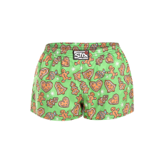  Női boxeralsó Styx art klasszikus gumi karácsonyi mézeskalács (K1753) XL