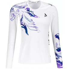  Női funkcionális T -piró hosszú ujjú prémiummal ALTISPORT VOJ/ALW064TR03 FEHÉR -VIOLET méret: XXXL